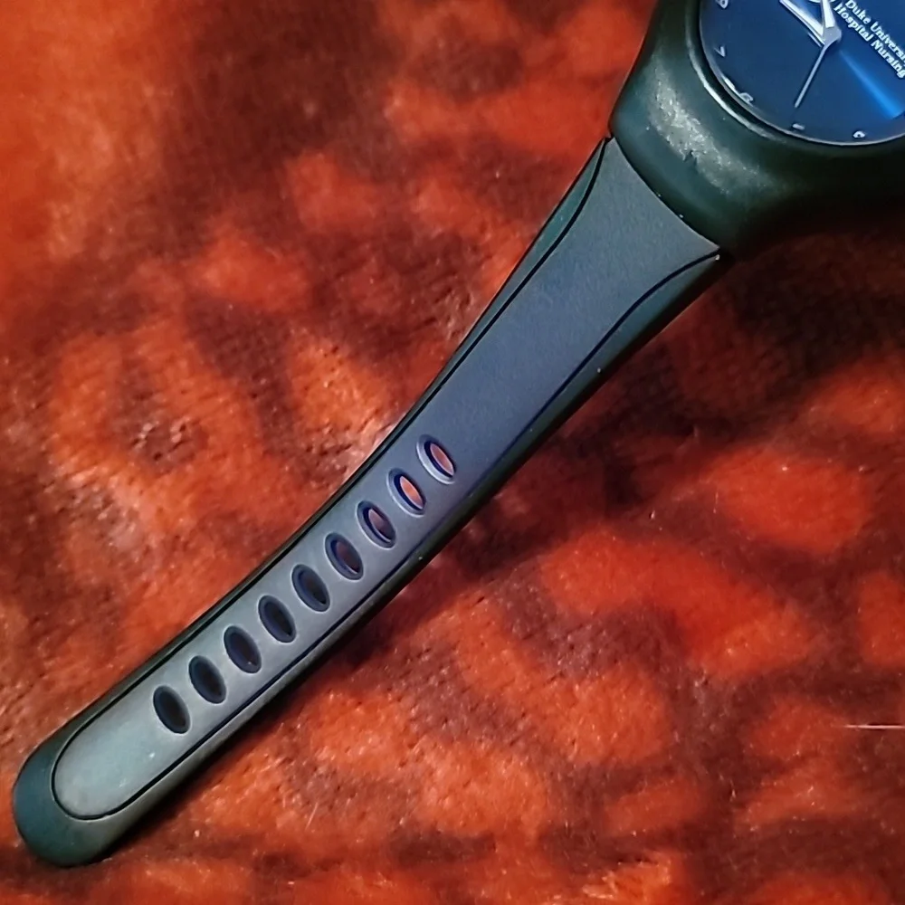 Duke University Hospital Nursing Navy &‎ Cobalt Blue Analog Quartz Watch